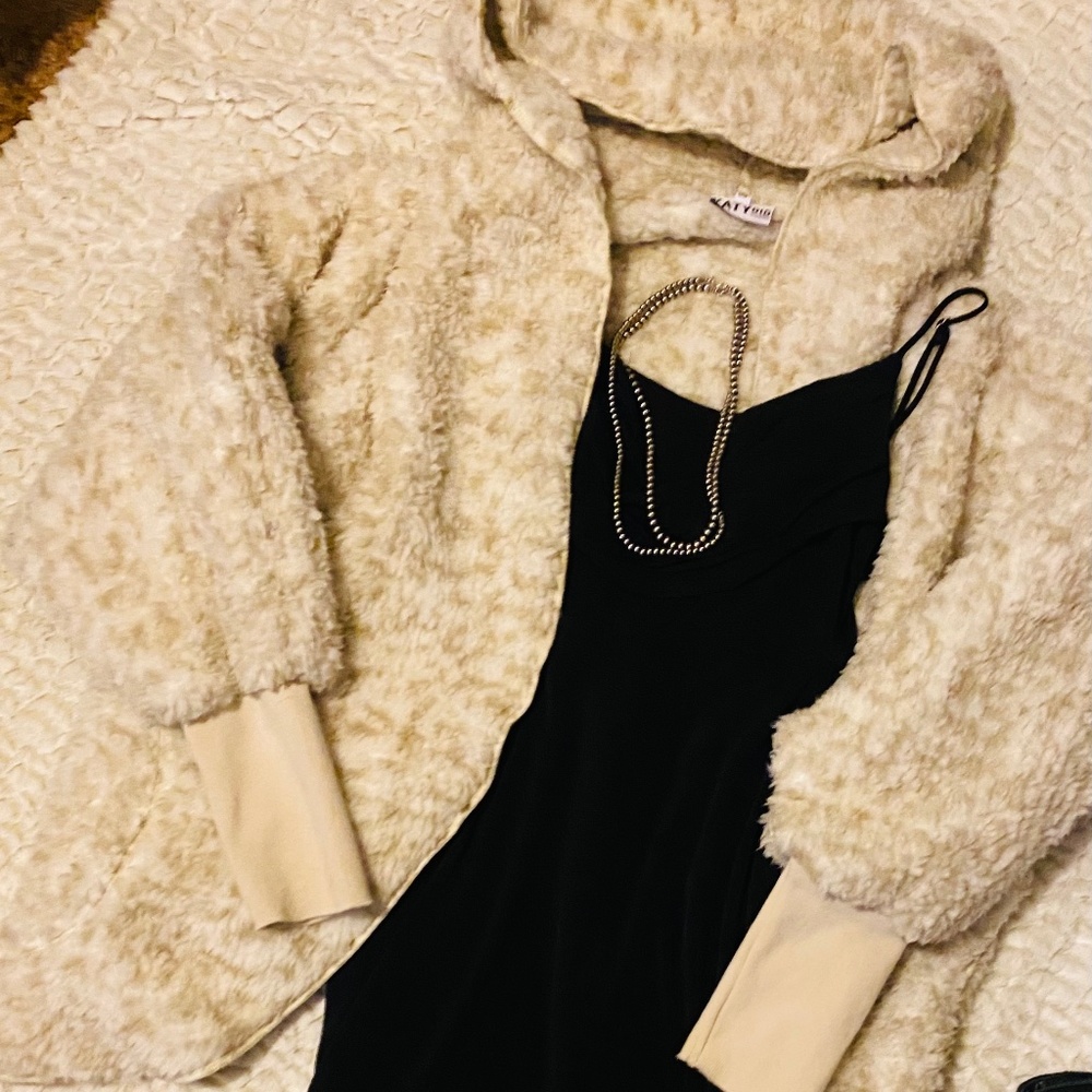 Overcoat + holiday dress